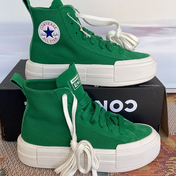 Converse Men’s CTAS A10239C CTAS CRUISE HI
GREEN/GREEN/VINTAGE WHITE Sneakers - Picture 2 of 16
